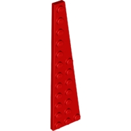 Lego destička šikmá 12x3 klín pravý, červená (4209009, 6054538)